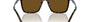 Bvlgari BV7039 504/AN square sunglasses for men in full rim plastic, with havana frame, and brown lenses. 56mm in lens size, 19mm in bridge size, and 145mm in temple length.
