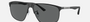 Emporio Armani EA 2094 300187 square sunglasses for men in full rim metal, with matte black frame, and dark grey lenses. 60mm in lens size, 14mm in bridge size, and 145mm in temple length.