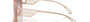 Bvlgari BV8254 55213B square sunglasses for women in full rim plastic, with opal pink frame, and pink gradient grey lenses. 55mm in lens size, 18mm in bridge size, and 140mm in temple length.