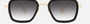 Dita Flight.006 7806B BLK-GLD men's full rim pilot sunglasses in a black gold titanium frame with grey gradient lenses. Features a 52 mm lens size, 22 mm bridge size, and 144 mm temple length. Available in Dubai, UAE.