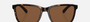 Bvlgari BV7037K 504/AN rectangular sunglasses for men in full rim plastic, with havana frame, and brown lenses. 59mm in lens size, 18mm in bridge size, and 145mm in temple length.