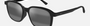 Maui Jim Makuahine Asian Fit 02 square sunglasses for unisex in full rim plastic, with shiny black frame, and neutral grey lenses. 55mm in lens size, 18mm in bridge size, and 145mm in temple length.