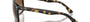 Ray-Ban Boyfriend Two RB4547 710/51 square sunglasses for men in full rim plastic, with havana frame, and light brown lenses. 60mm in lens size, 18mm in bridge size, and 145mm in temple length.