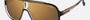 Carrera 1058/S 2M2 pilot sunglasses for men in full rim plastic, with black gold frame, and gradient brown lenses. 63mm in lens size, 11mm in bridge size, and 135mm in temple length.