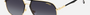 Carrera 318/S I46 pilot sunglasses for men in full rim metal, with matte black gold frame, and gradient grey lenses. 60mm in lens size, 16mm in bridge size, and 145mm in temple length.