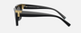 Tiffany TF4205U 8001S4 irregular sunglasses for women in full rim injected, with black frame, and grey gradient lenses. 56mm in lens size, 14mm in bridge size, and 140mm in temple length.