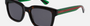 Gucci GG0001SN 003 women's full rim square sunglasses in havana frame and grey lenses, with 52mm lens size, 21mm bridge size, and 145mm temple size. Available in Dubai, UAE.