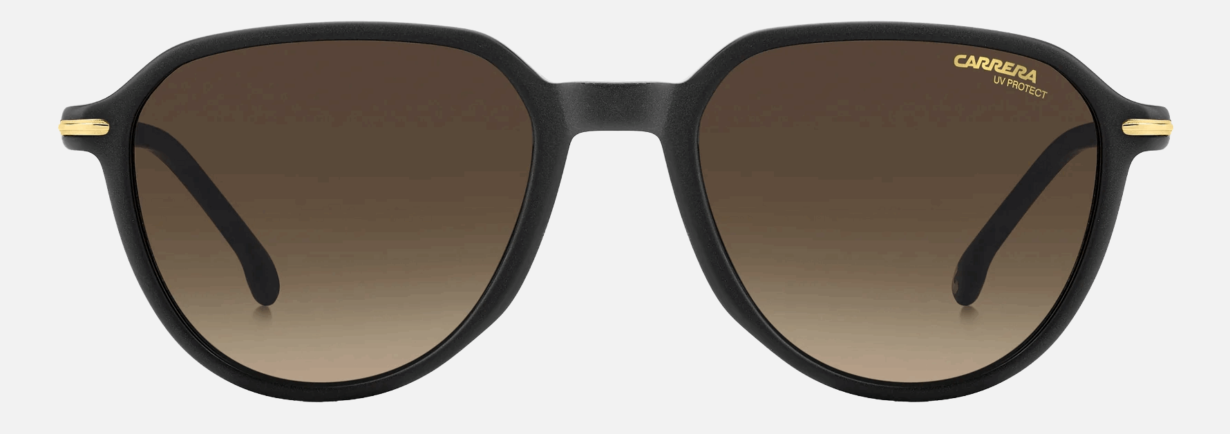 Carrera 342/S 003 men's full rim phantos sunglasses in matte black frame and black brown green antireflex lenses, with 53 mm lens size, 19 mm bridge size, and 145 mm temple size. Available in Dubai, UAE.