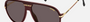 Carrera C SPORT 06/S LHF men's full rim pilot sunglasses in burgandy frame and orange photochromic lenses, with 61 mm lens size, 14 mm bridge size, and 145 mm temple size. Available in Dubai, UAE.