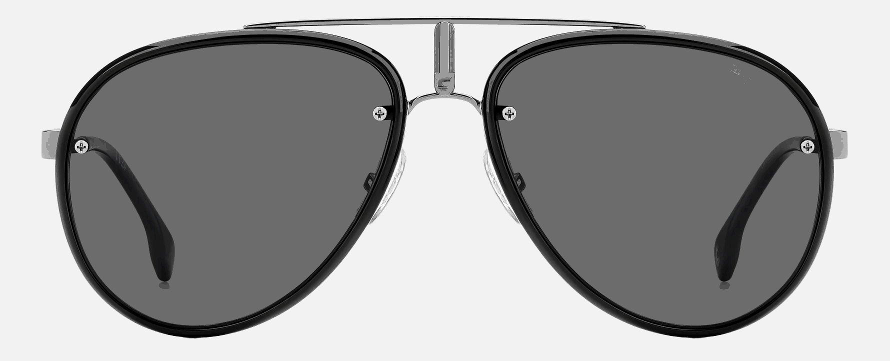 Carrera CARRERA GLORY KJ1 - Dark Rhutenium/Grey Polarized Aviator, Men's Sunglasses, Pilot, Women's Sunglasses