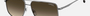 Carrera 355/S V81 - Black/Brown Gradient Polarized Men's Sunglasses, Rectangle