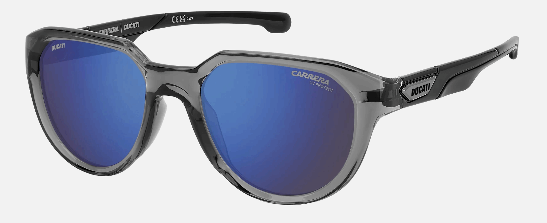 Carrera CARDUC 050/S KB7 - Grey/Blue Sky Mirror Irregular, Men's Sunglasses