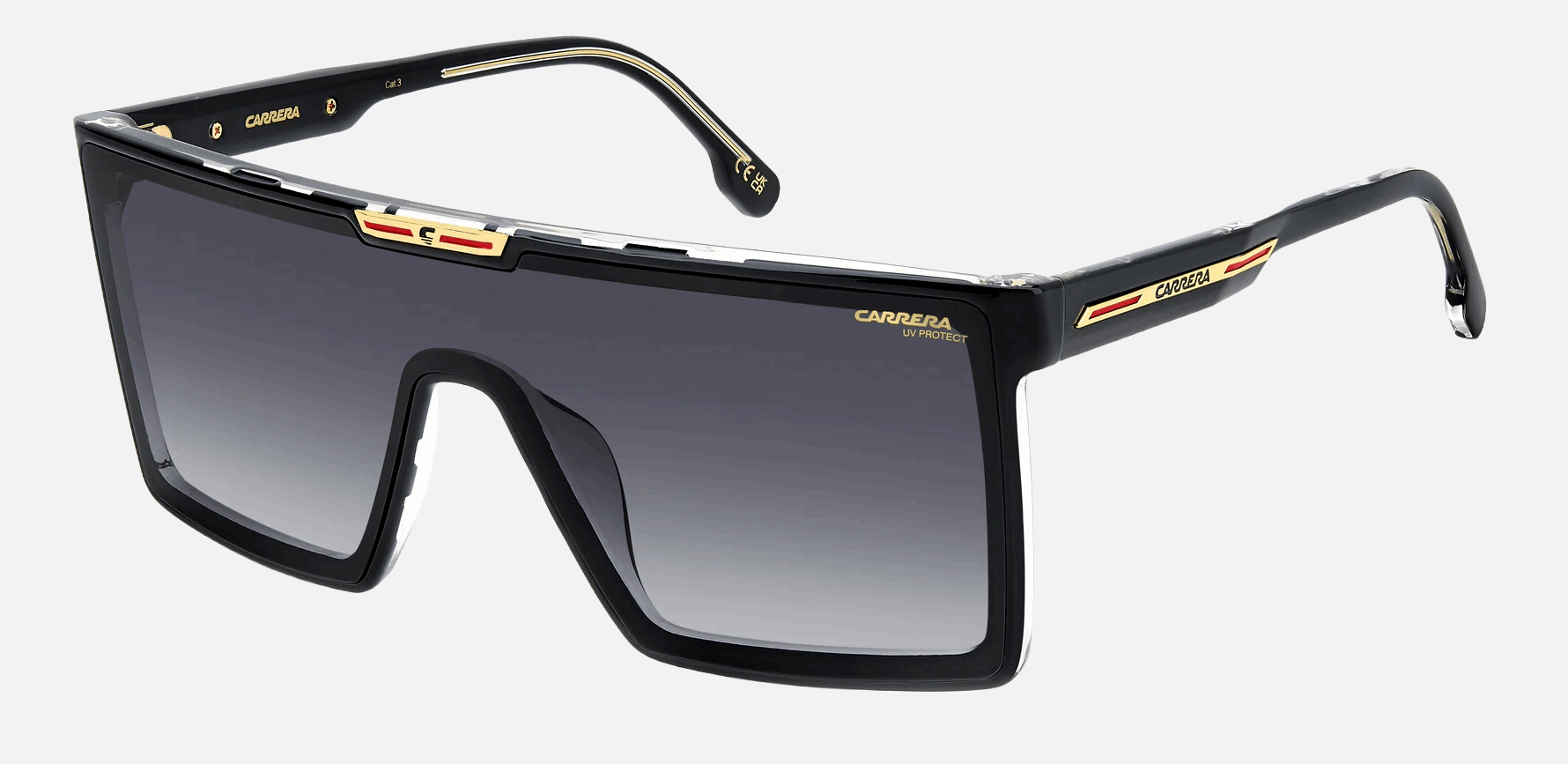 Carrera VICTORY C 07/S 7C5 - Black/Grey Mask, Men's Sunglasses