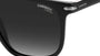 Carrera 300/S M4P unisex's full rim square sunglasses in a black acetate frame with grey gradient lenses. Features a 54 mm lens size, 18 mm bridge size, and 145 mm temple length. Available in Dubai, UAE.