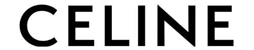 Celine logo in black text on a white background