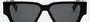 Christian Dior CD Diamond S5I 10A0 men's full rim square acetate sunglasses in black with silver frame, and grey lenses, with 56 mm lens size, 13 mm bridge size, and 140 mm temple length. Available in Dubai, UAE.
