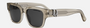 Christian Dior Oblique S1I 78A0 unisex's full rim square sunglasses in a transparent black acetate frame with grey lenses. Features a 53 mm lens size, 19 mm bridge size, and 145 mm temple length. Available in Dubai, UAE.