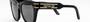 Christian Dior SIGNATURE B4I 10A0 square sunglasses for women in full rim acetate, with black frame, and grey lenses. 52mm in lens size, 19mm in bridge size, and 140mm in temple length.