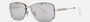 Christian Dior NEODIOR S4U F0A4 pilot sunglasses for women in semi-rimless metal, with metal palladium frame, and grey lenses. 58mm in lens size, 13mm in bridge size, and 140mm in temple length.