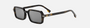 Fendi FE40174I 52C women's full rim square acetate sunglasses in havana frame, and grey with silver mirror lenses, with 51 mm lens size, 17 mm bridge size, and 140 mm temple length. Available in Dubai, UAE.