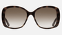 Gucci GG0762S 002  women's full rim square sunglasses in havana frame and brown lenses, with 56mm lens size, 18mm bridge size, and 145mm temple size. Available in Dubai, UAE.