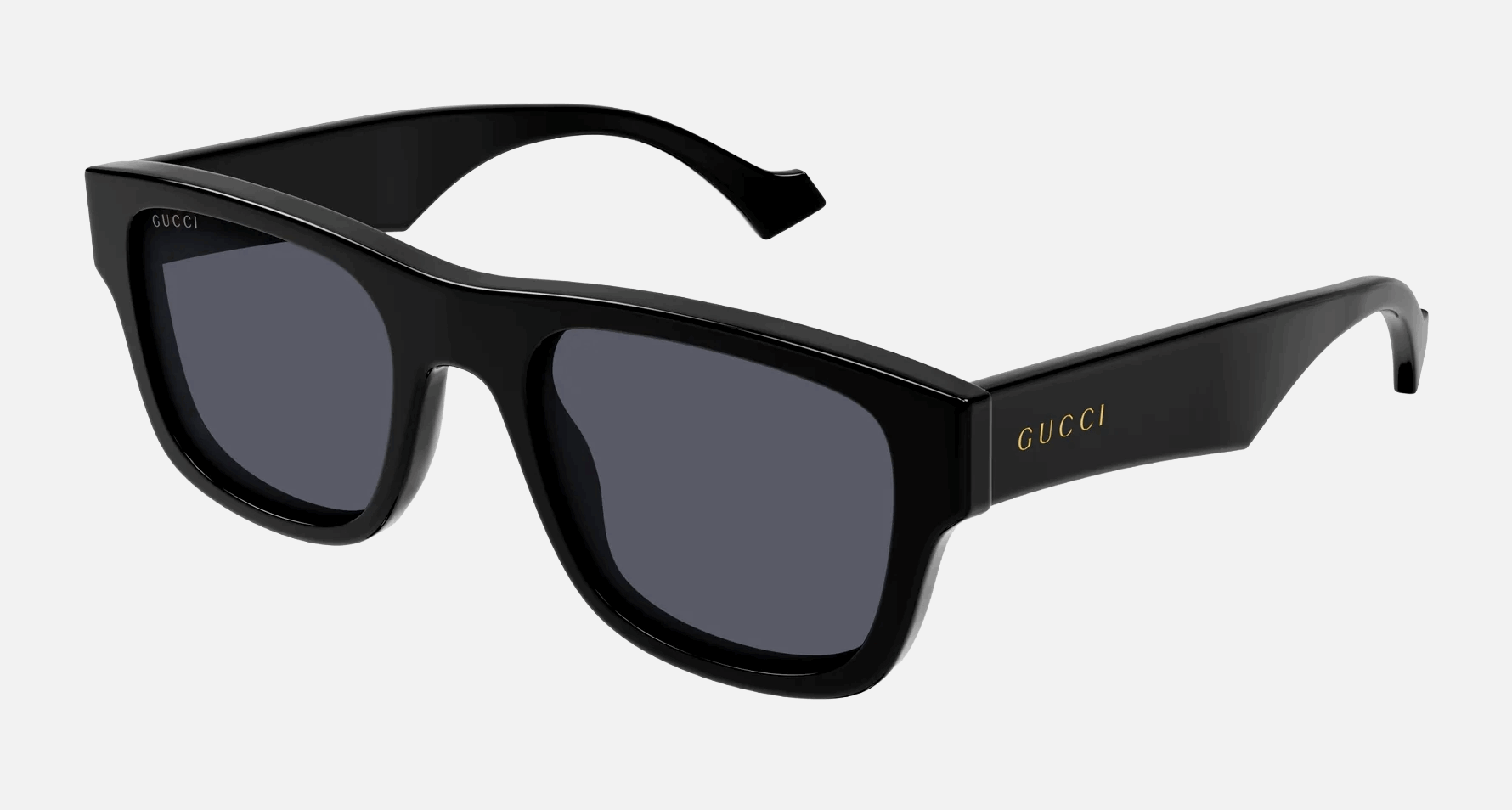 Gucci GG1427S 001 - Black/Grey Men's Sunglasses, Square