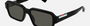 Gucci GG1887S 001 - Black/Grey Men's Sunglasses, Rectangle