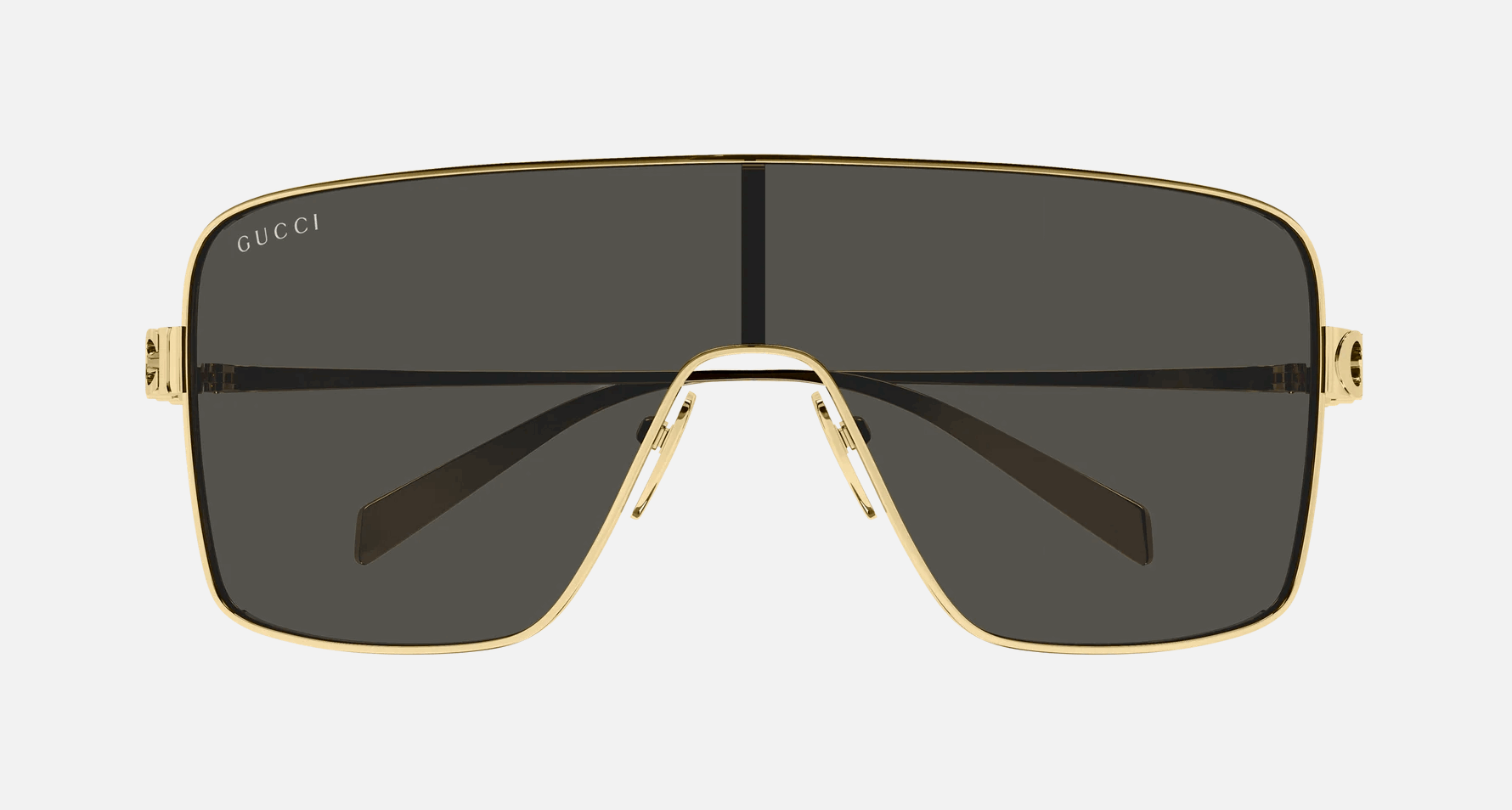Gucci GG1936S 001 - Gold/Grey Mask, Women's Sunglasses