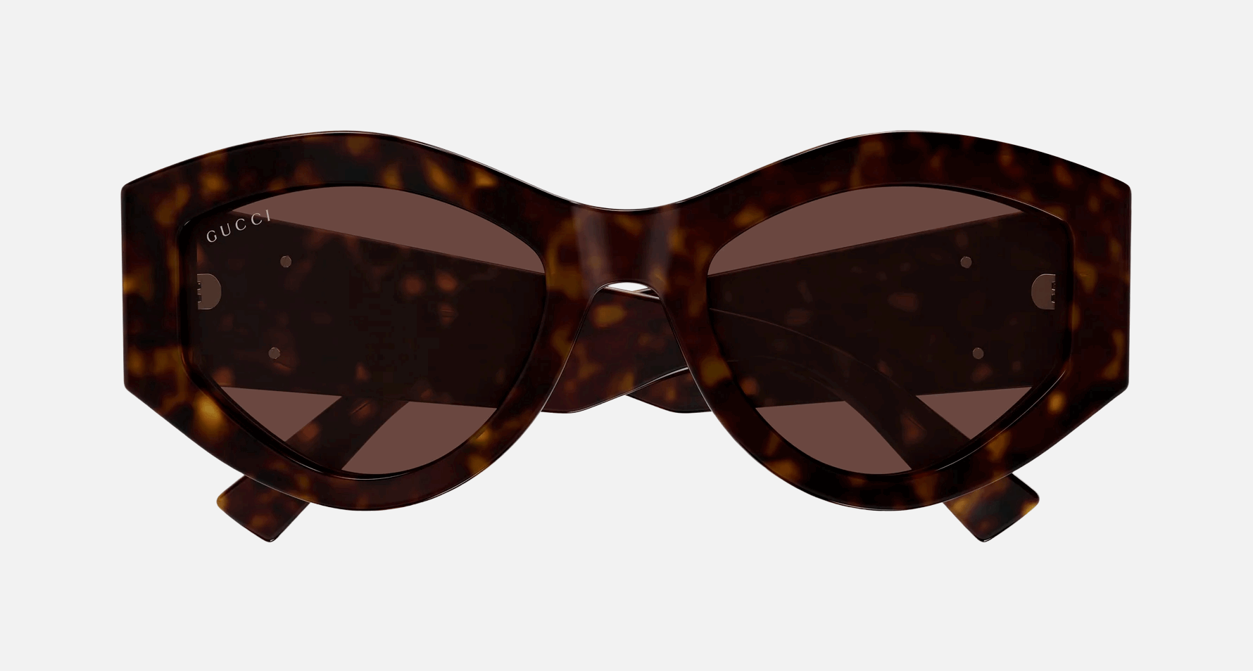 Gucci GG1951S 002 - Havana/Brown Irregular, Women's Sunglasses