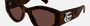 Gucci GG1951S 002 - Havana/Brown Irregular, Women's Sunglasses