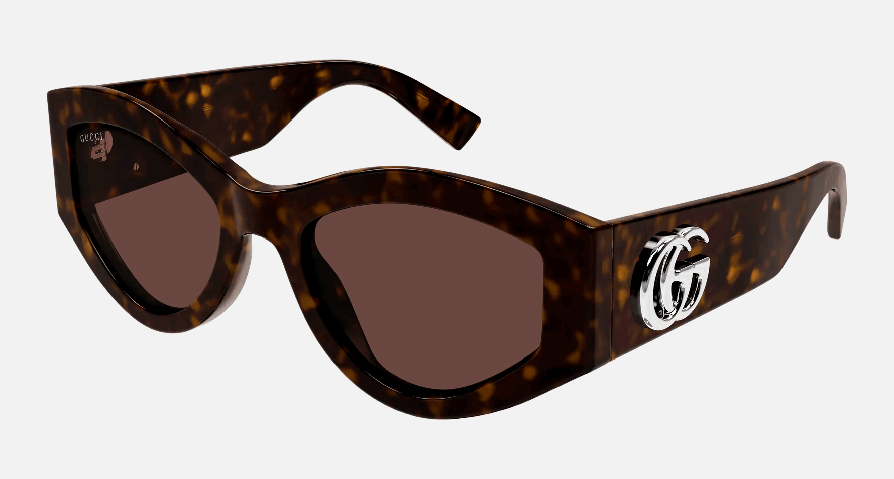 Gucci GG1951S 002 - Havana/Brown Irregular, Women's Sunglasses