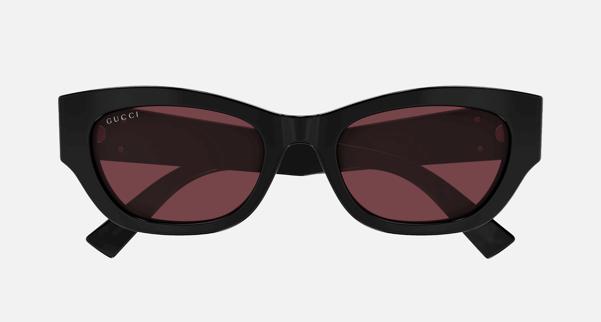 Gucci GG1954SA 004 - Black/Red Cat Eye, Women's Sunglasses
