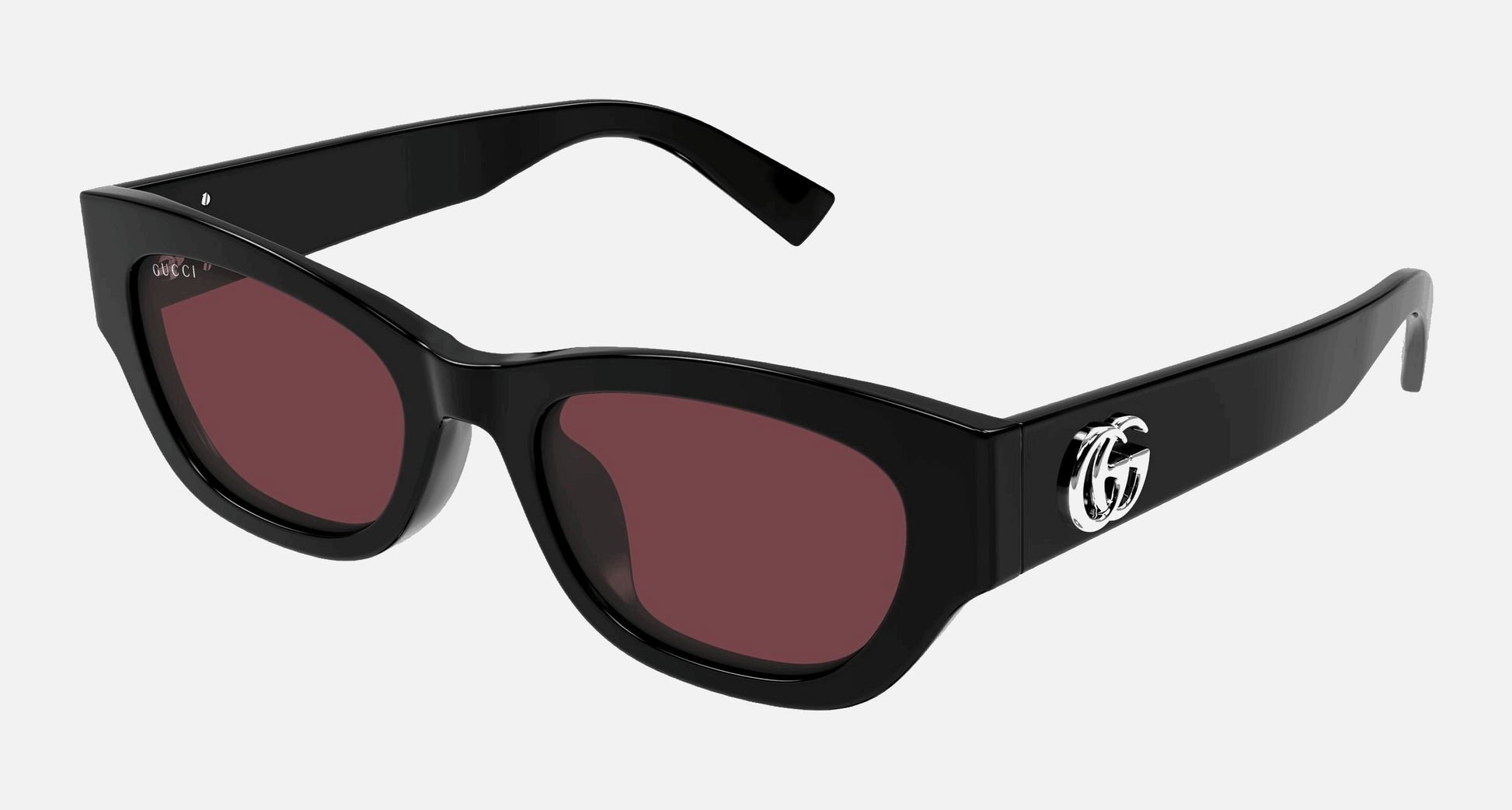 Gucci GG1954SA 004 - Black/Red Cat Eye, Women's Sunglasses