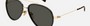 Gucci GG1981S 001 - Gold/Grey Aviator, Men's Sunglasses, Pilot