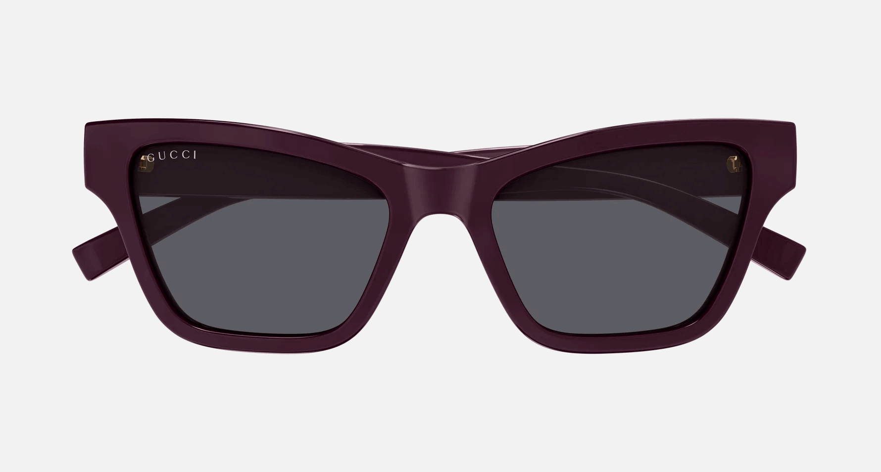Gucci GG1982S 003 - Purple/Grey Cat Eye, Women's Sunglasses