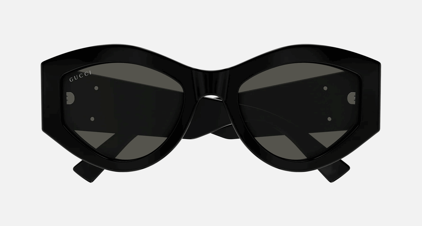 Gucci GG1951S 001 - Black/Grey Irregular, Women's Sunglasses