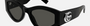 Gucci GG1951S 001 - Black/Grey Irregular, Women's Sunglasses