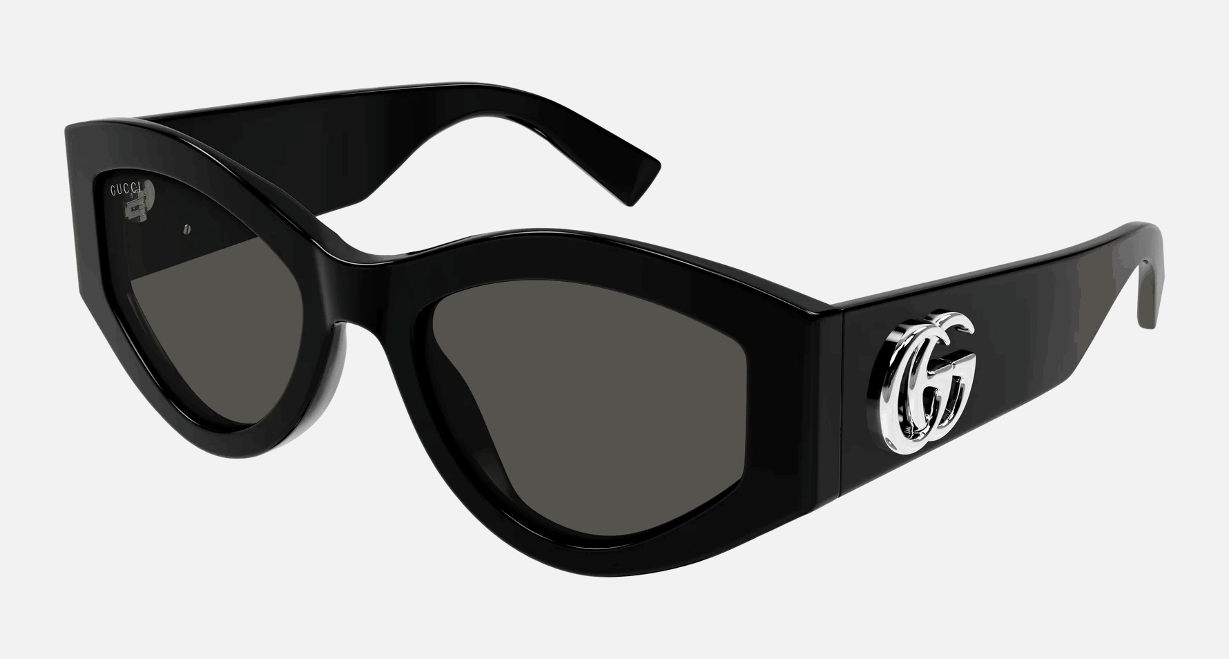Gucci GG1951S 001 - Black/Grey Irregular, Women's Sunglasses