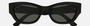 Gucci GG1954SA 001 - Black/Grey Cat Eye, Women's Sunglasses