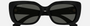 Gucci GG1979SK 001 - Black/Grey Rectangle, Women's Sunglasses
