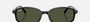 Ray-Ban Sam RB2232 954/62  unisex's full rim irregular sunglasses in polished striped havana frame and blue lenses, with 54mm lens size, 19mm bridge size, and 145mm temple size. Available in Dubai, UAE.