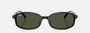 Ray-Ban Sam RB2232 954/62  unisex's full rim irregular sunglasses in polished striped havana frame and blue lenses, with 54mm lens size, 19mm bridge size, and 145mm temple size. Available in Dubai, UAE.
