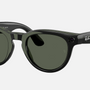 Ray-Ban Meta Headliner Gen 2 RW4013 601/71 - Shiny Black/G-15 Green Men's Sunglasses, Meta, New Arrivals, Phantos, Round, Women's Sunglasses