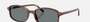 Ray-Ban Sam RB2232 954/62  unisex's full rim irregular sunglasses in polished striped havana frame and blue lenses, with 54mm lens size, 19mm bridge size, and 145mm temple size. Available in Dubai, UAE.