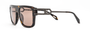 Just Cavalli SJC096 722 square sunglasses for women in full rim plastic, with havana frame, and brown lenses. 53mm in lens size, 20mm in bridge size, and 140mm in temple length.