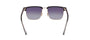 Tom Ford Hudson-02 FT0997-H 02D men's full rim square injected sunglasses in matte black frame, and smoke polarized lenses, with  mm lens size,  mm bridge size, and  mm temple length. Available in Dubai, UAE.