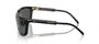 Prada PR A11S 1AB5S0 propionate sunglasses for women in full rim acetate, with black frame, and dark grey lenses. 62mm in lens size, 23mm in bridge size, and 125mm in temple length.