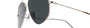 Ray-Ban Aviator Reverse RBR0101S 003/GA pilot sunglasses for unisex in full rim metal, with polished silver frame, and light blue lenses. 62mm in lens size, 11mm in bridge size, and 145mm in temple length.
