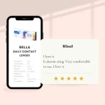 Blush Pink Minimalist Customer Review Instagram Post 3