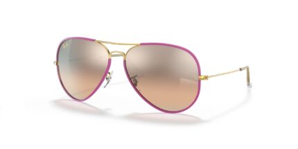 RB3025JM, rayban aviator, rayban full color, rayban dubai, pink sunglasses